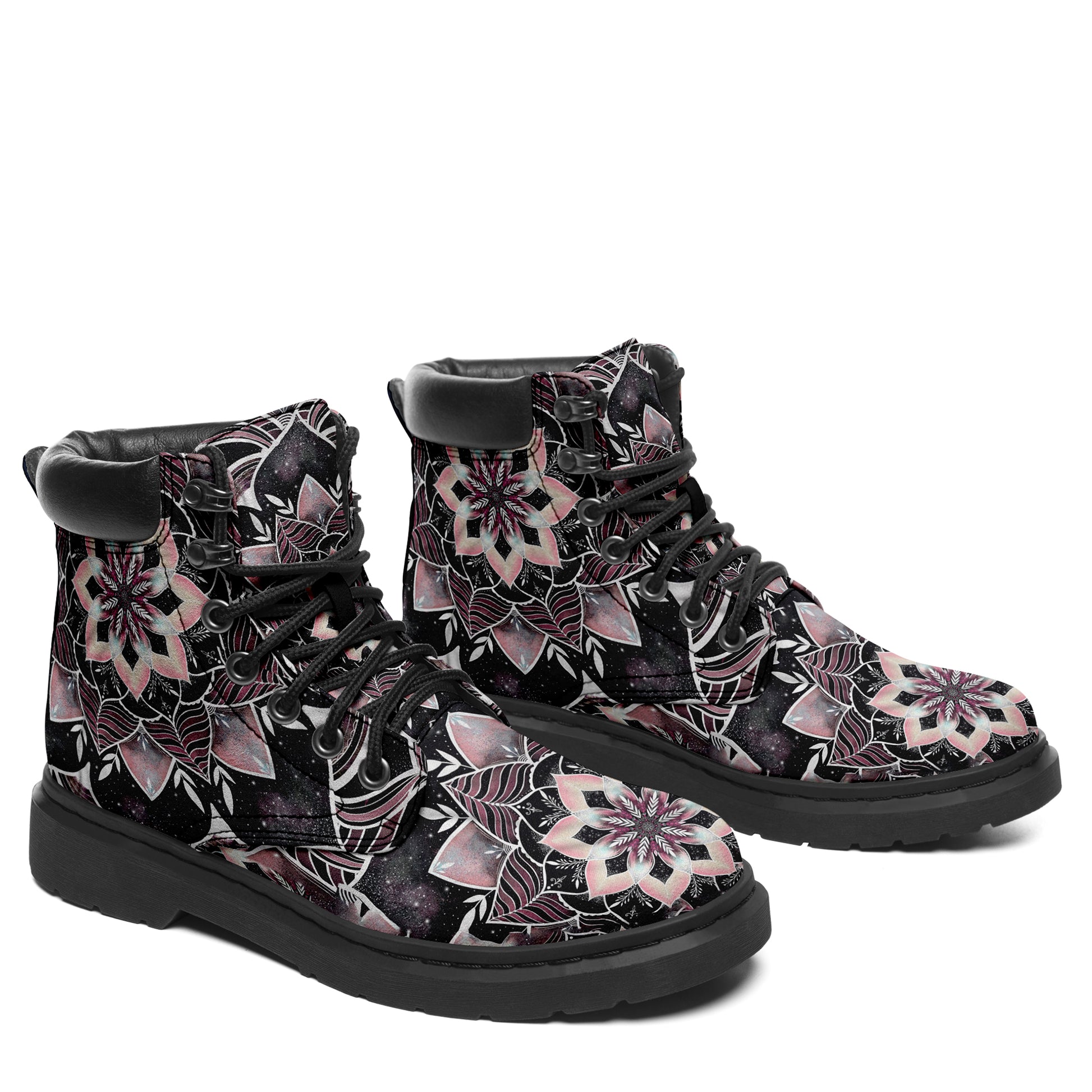 women flower boots