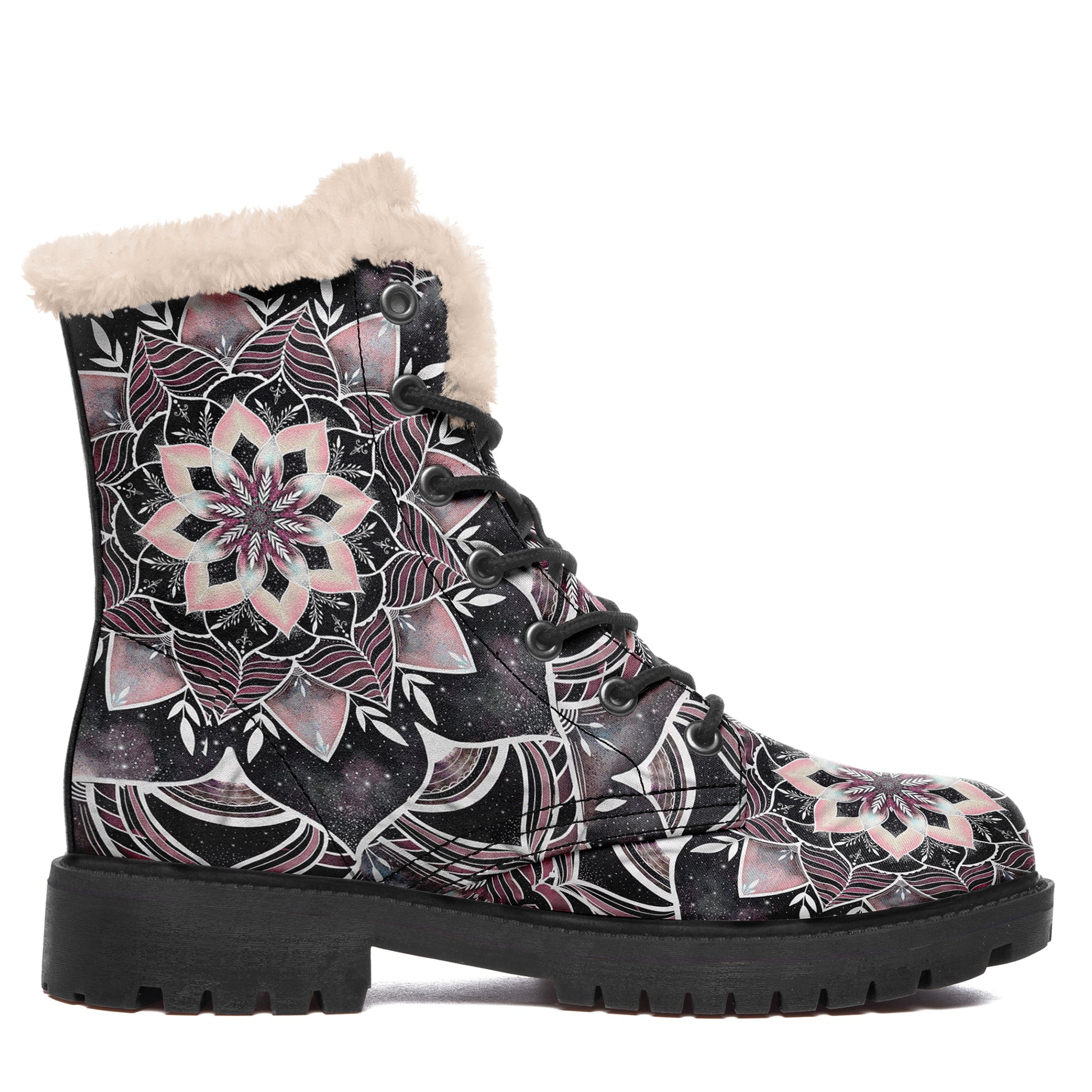 flower snow boots