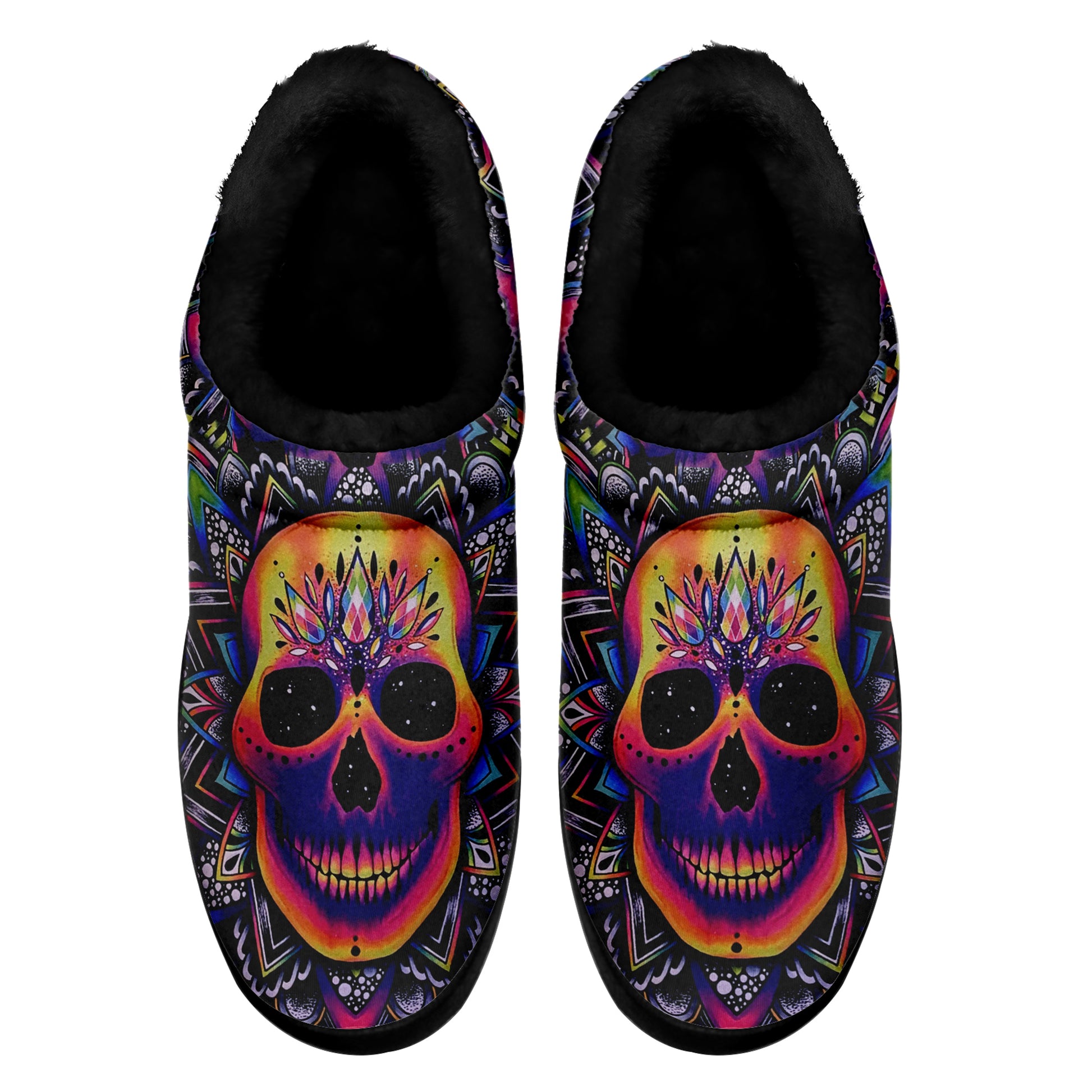 skull Home Slippers