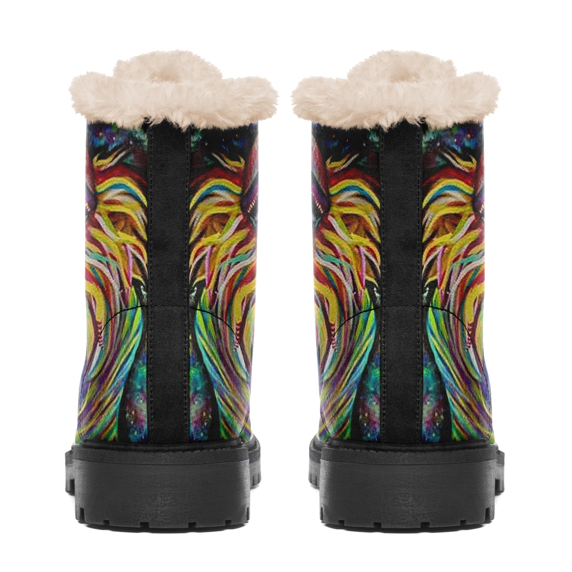 Laura McGowan Art Winter Snow Boots 