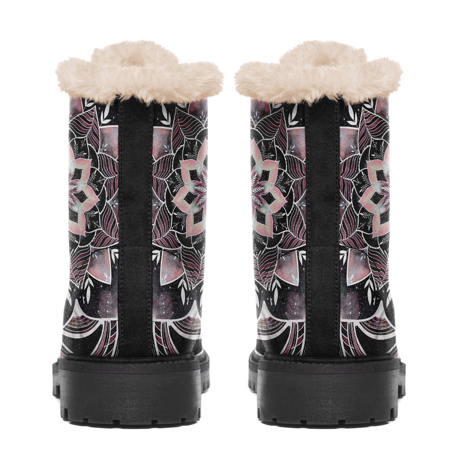 flower snow boots