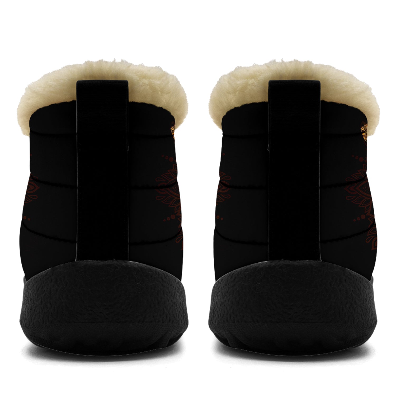 Bee Mandala Winter Snow Boots