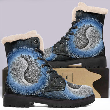 Tai Chi YIN YANG Winter Snow Boots