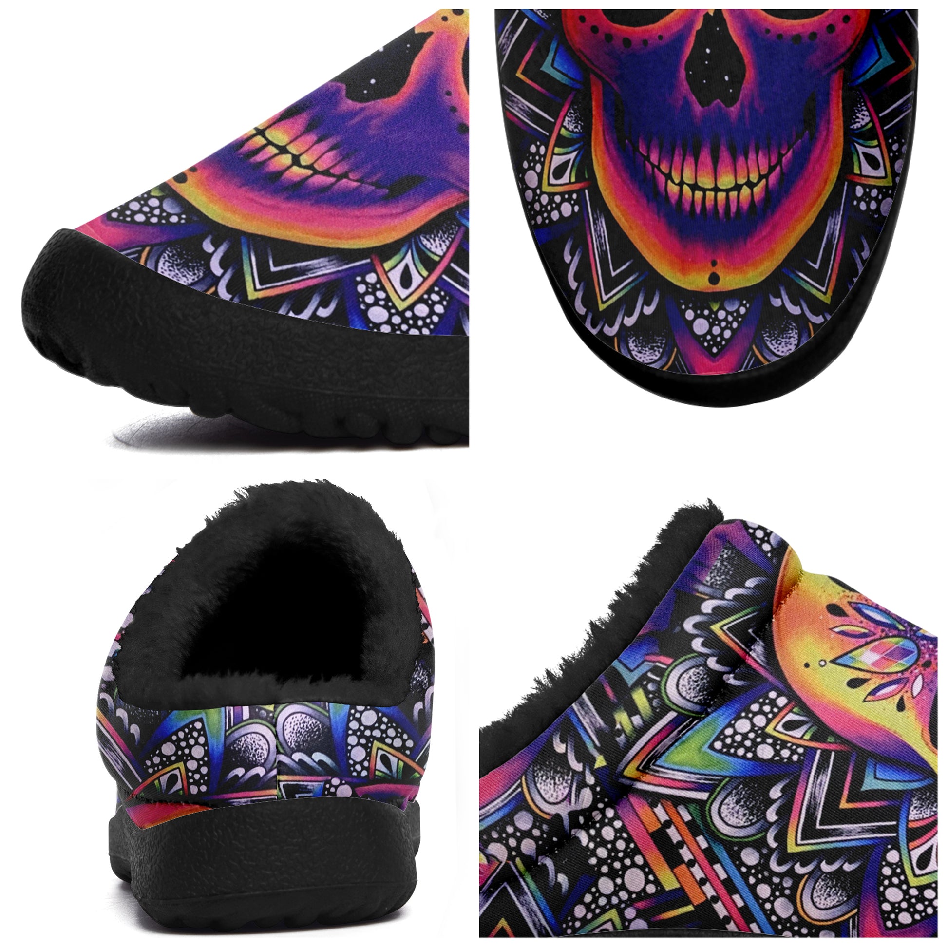 skull Home Slippers