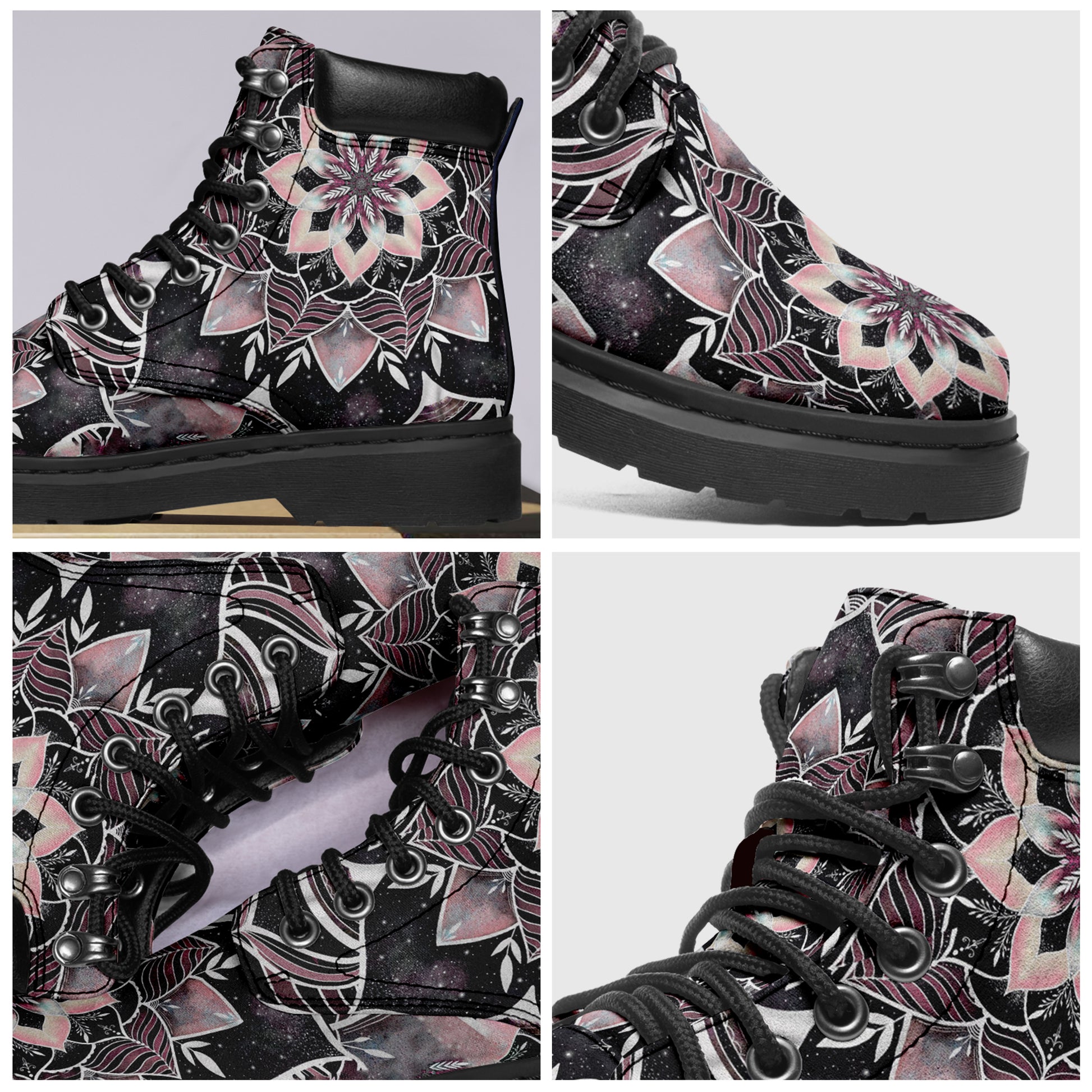 women flower boots