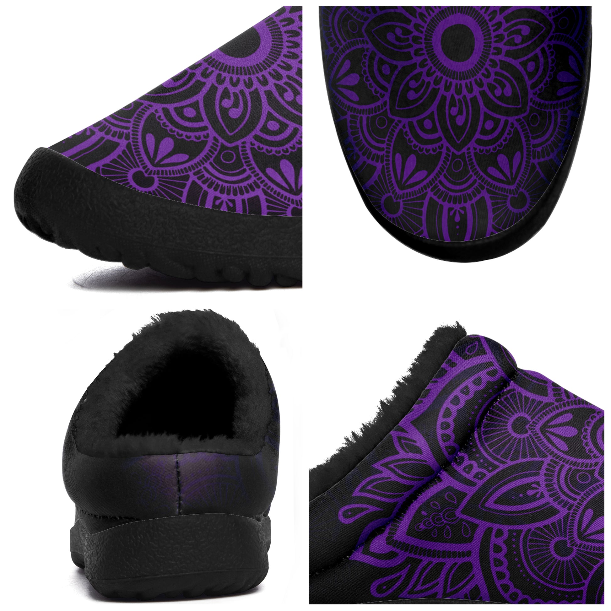 Purple Mandala  boots