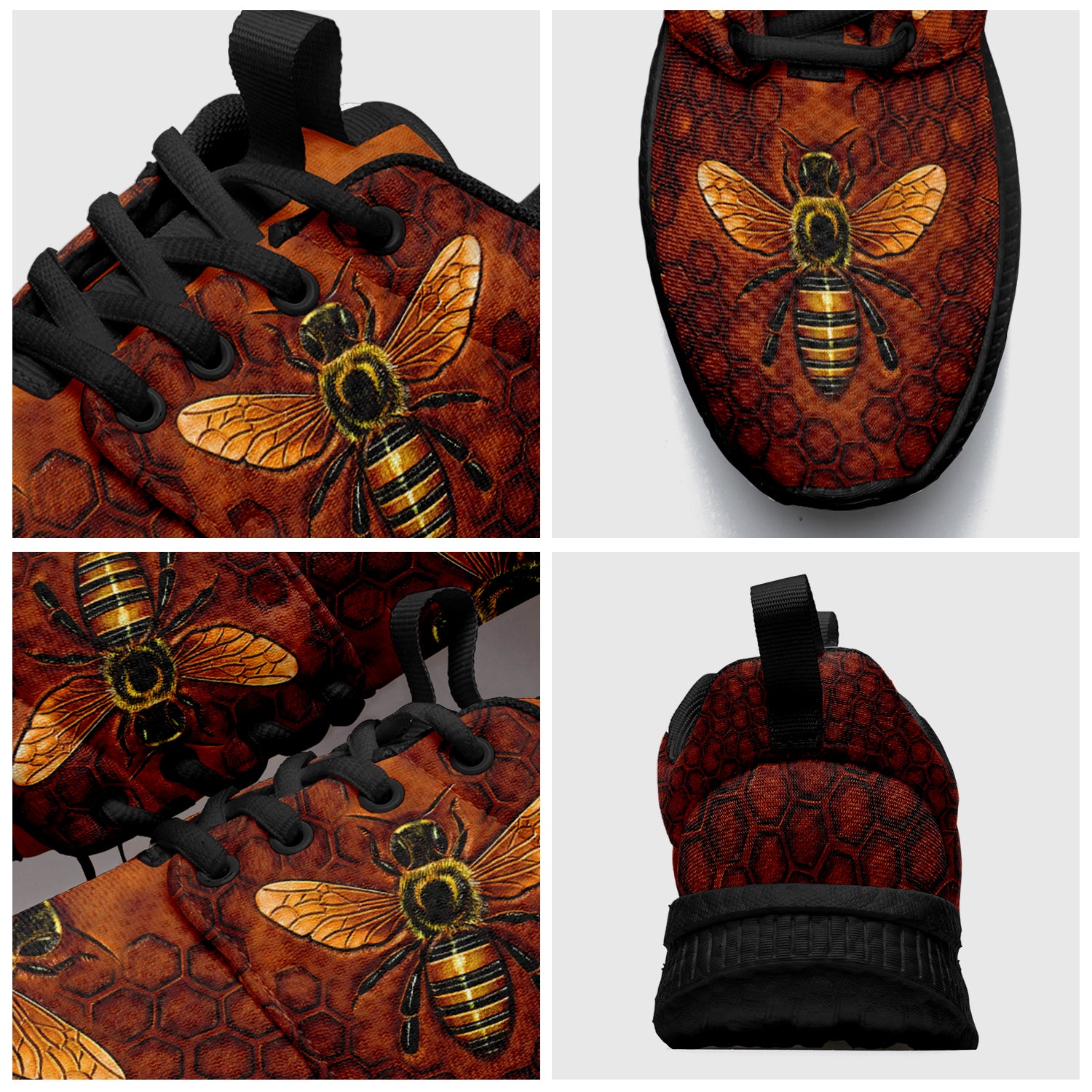 Bee Print Shoes