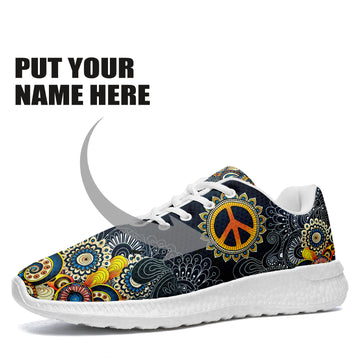 Peace Sneaker Non Slip Wakling Casual Athletic Shoes