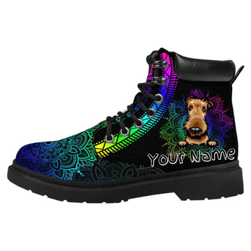 Personalized Dog Boots With Dog Picture and Name, CB-B08100