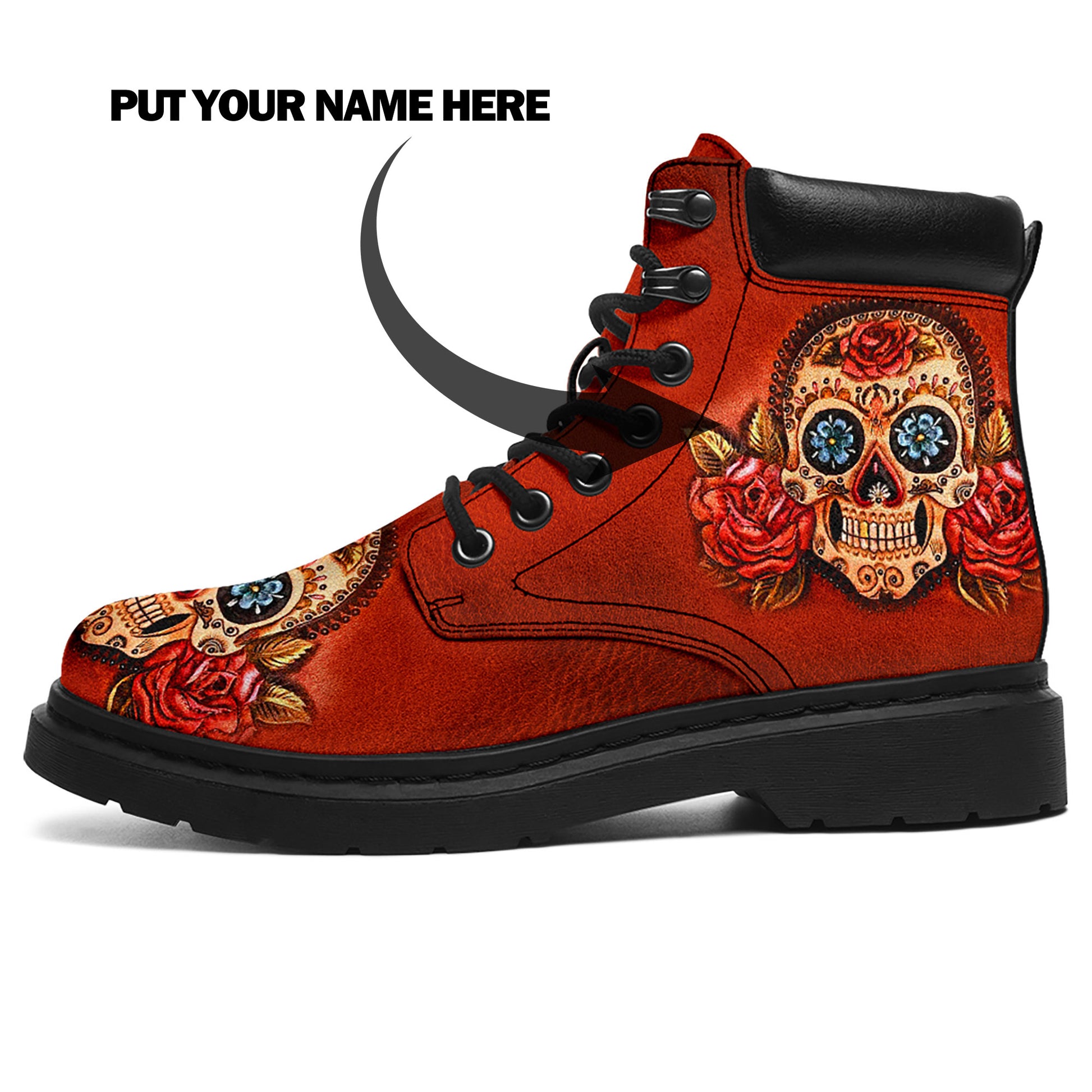 skull boots